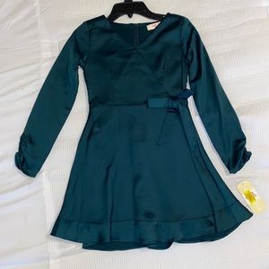 GB Girls Emerald green dress size 8